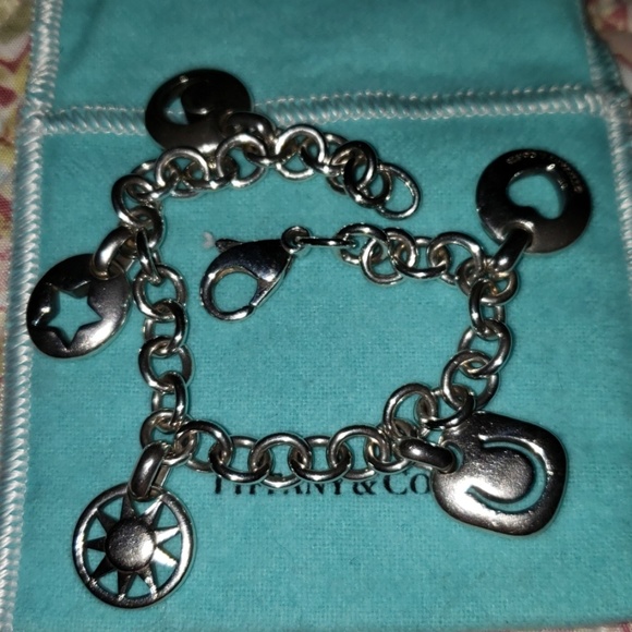 Tiffany & Co. Jewelry - TIFFANY SUN MOON ,STARS 7.5 IN BRACELET